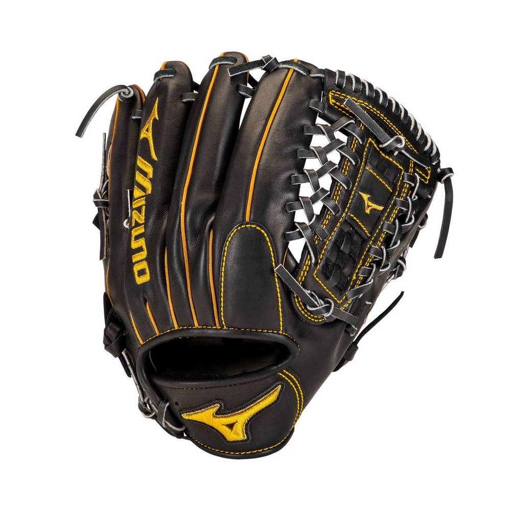 Luva Baseball Mizuno Pro Pitcher’s 12" - Deep Pocket - Homem - Pretas - BDCKO4310